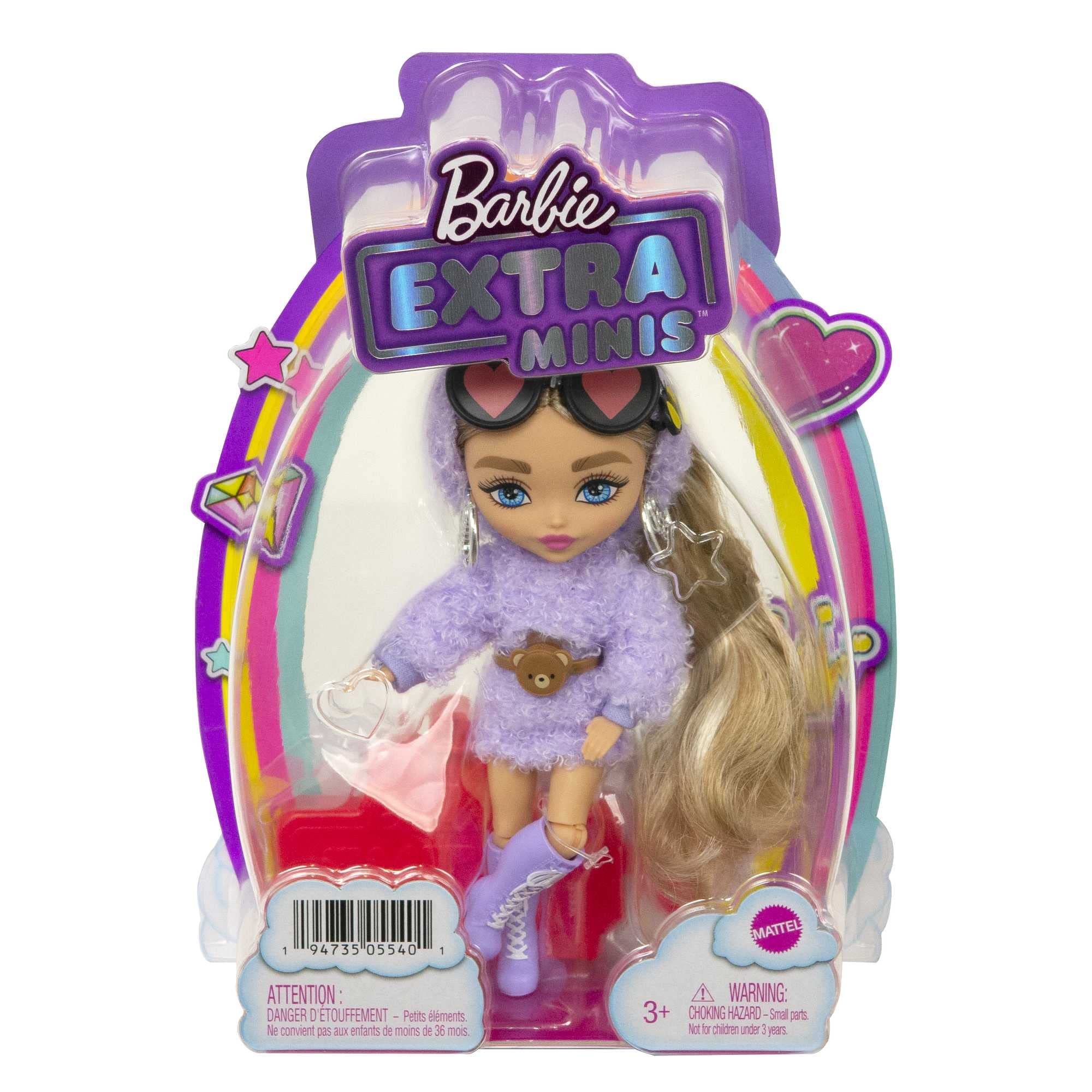 Foto 8 pulgar | Minimuñeca Barbie Extra #4 De 14 Cm Con Soporte Y Accesorios - Venta Internacional.