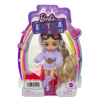 Foto 7 | Minimuñeca Barbie Extra #4 De 14 Cm Con Soporte Y Accesorios - Venta Internacional.
