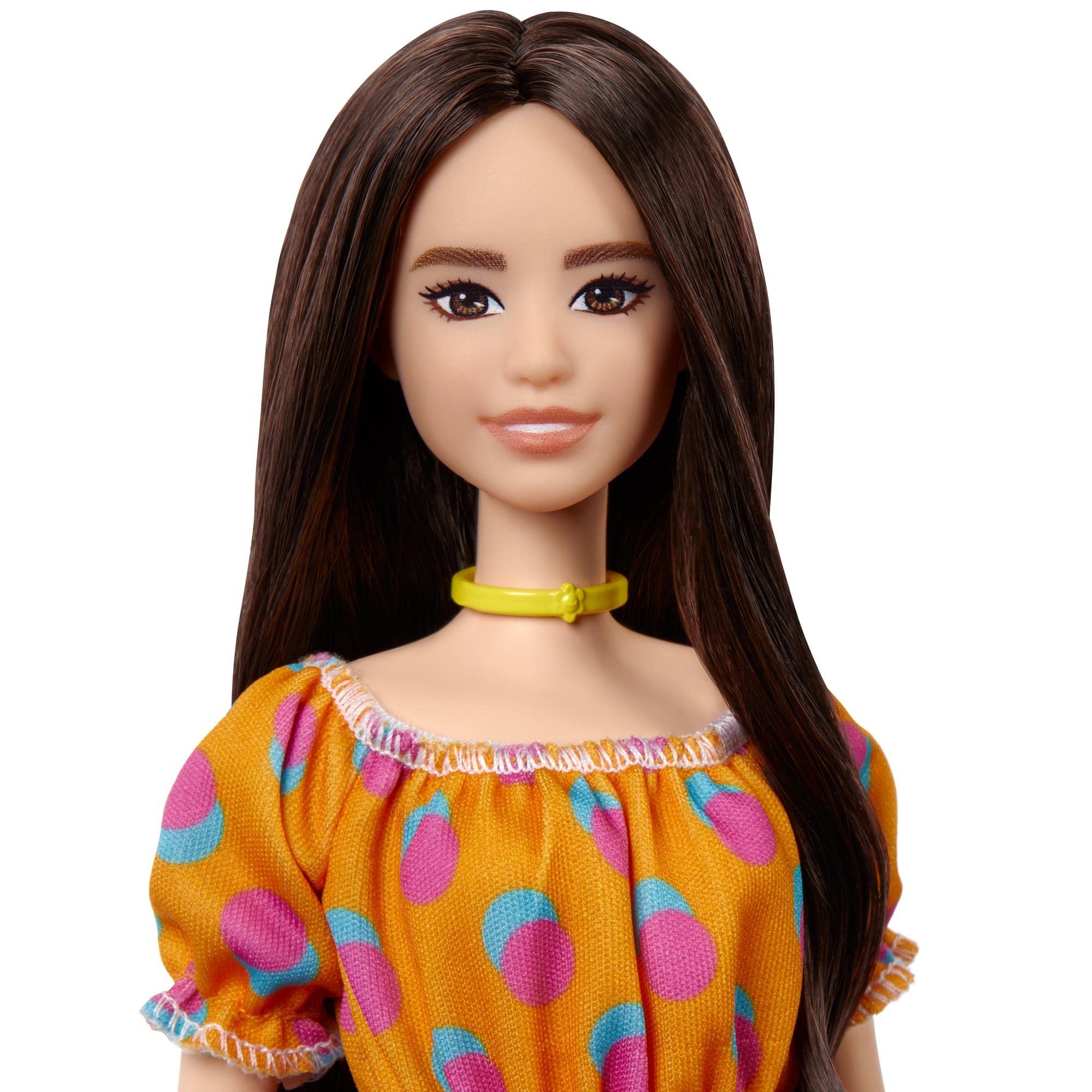 Foto 7 | Muñeca De Moda Barbie Fashionistas #160 Con Pelo Largo Y Morena - Venta Internacional.