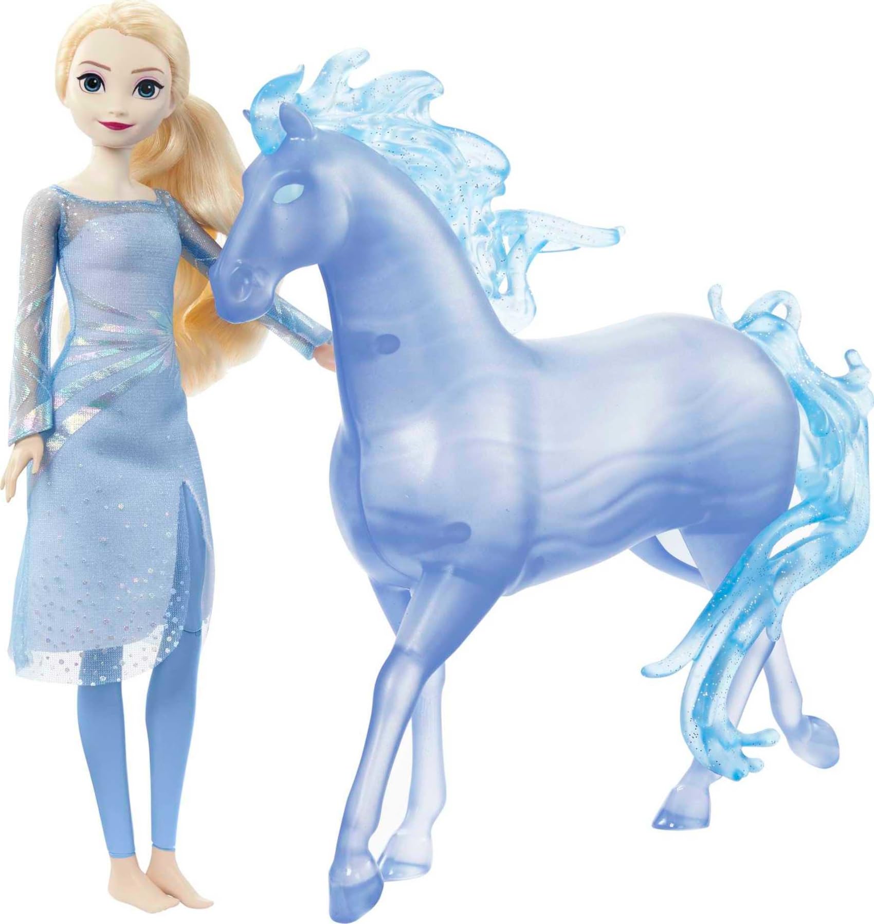 Foto 7 pulgar | Set De Juguetes Mattel Disney Frozen Elsa Fashion Doll & Horse Nokk - Venta Internacional.