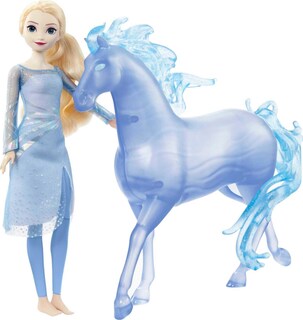 Foto 6 | Set De Juguetes Mattel Disney Frozen Elsa Fashion Doll & Horse Nokk - Venta Internacional.