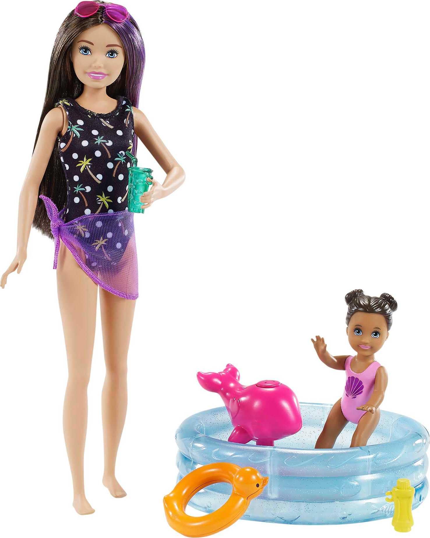 Foto 2 pulgar | Set De Juego Barbie Skipper Babysitters Inc Con Muñeca Skipper Y Piscina - Venta Internacional.