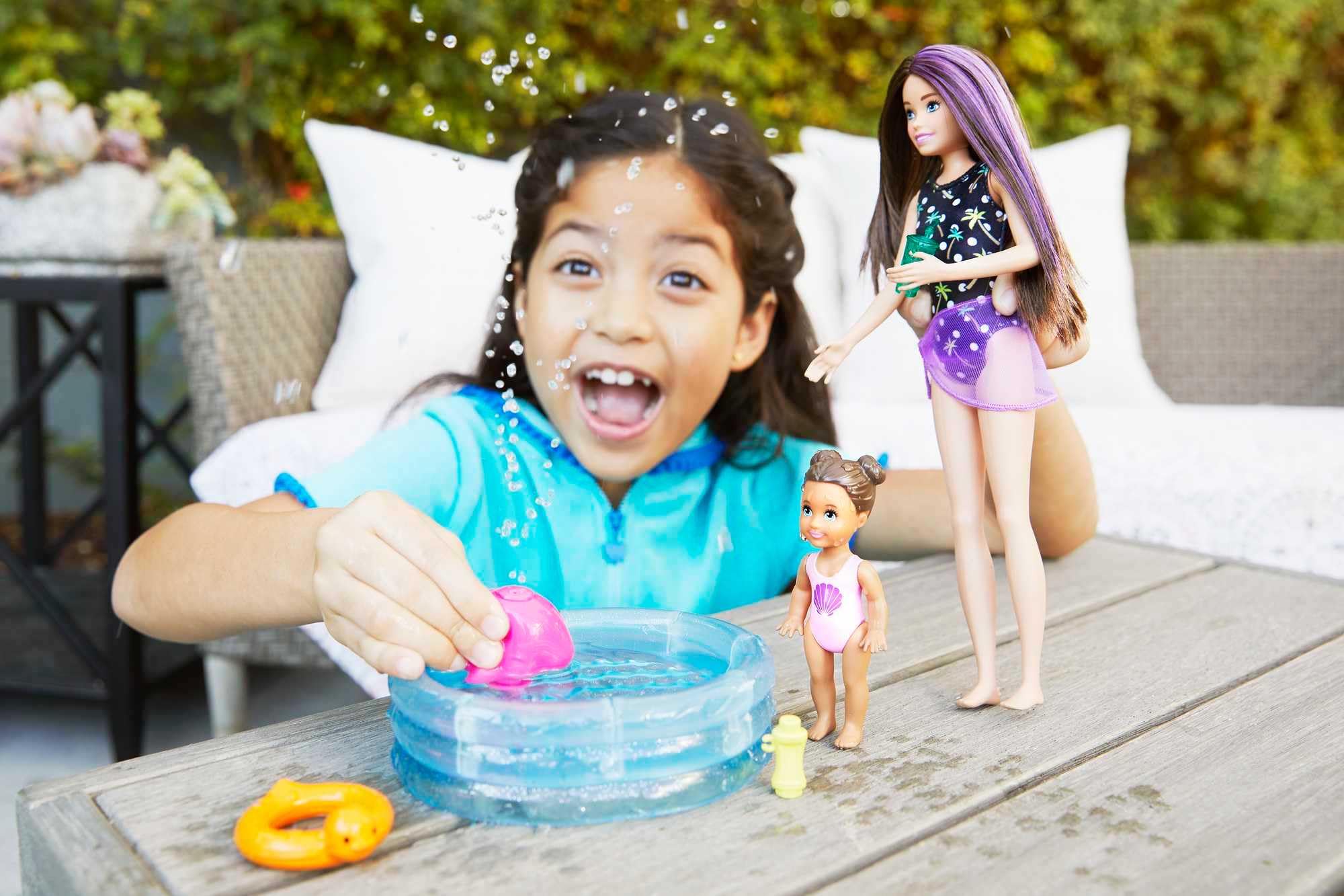 Foto 3 pulgar | Set De Juego Barbie Skipper Babysitters Inc Con Muñeca Skipper Y Piscina - Venta Internacional.