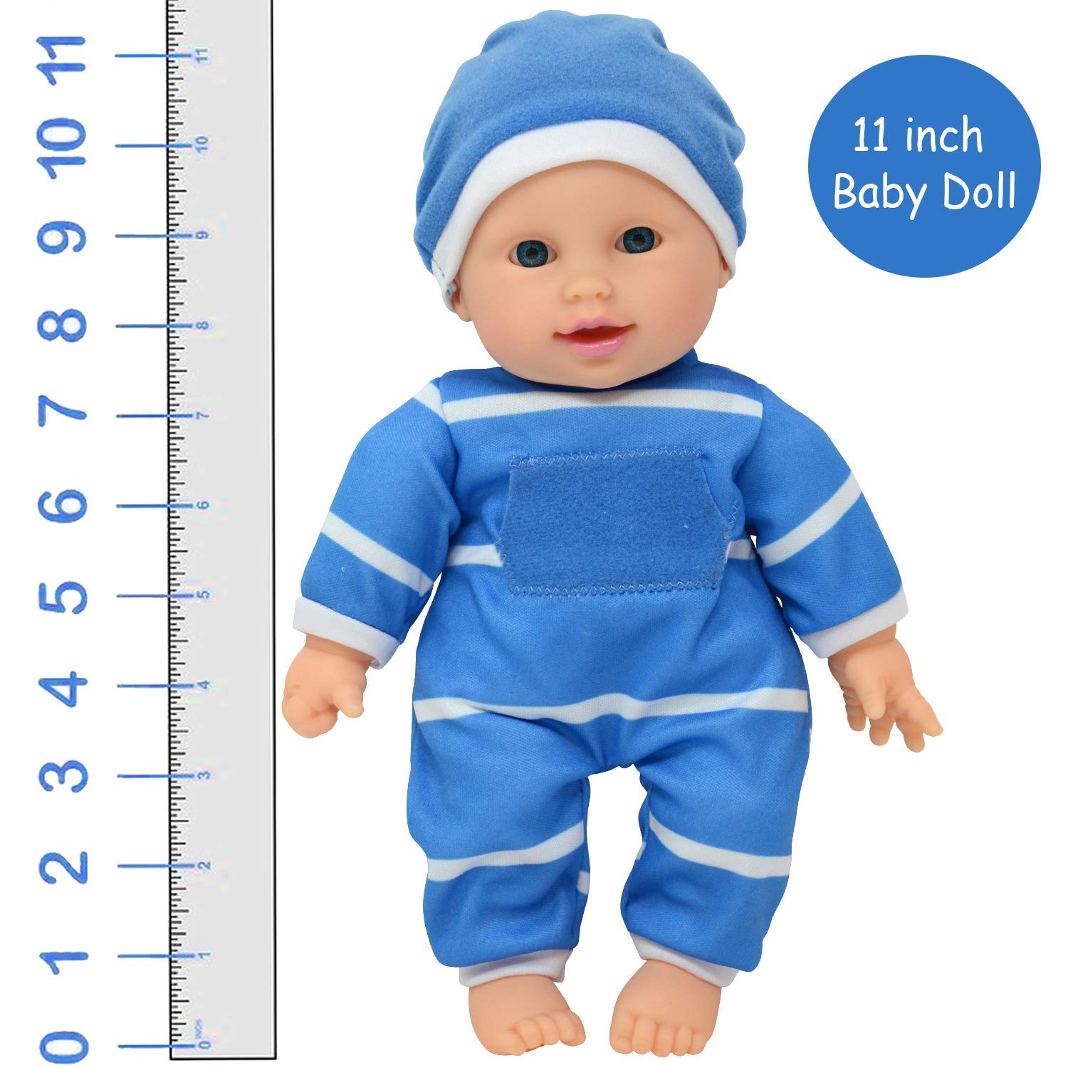 Foto 7 pulgar | Muñeca The New York Doll Collection, Cuerpo Suave De 28 Cm Con Accesorio - Venta Internacional.