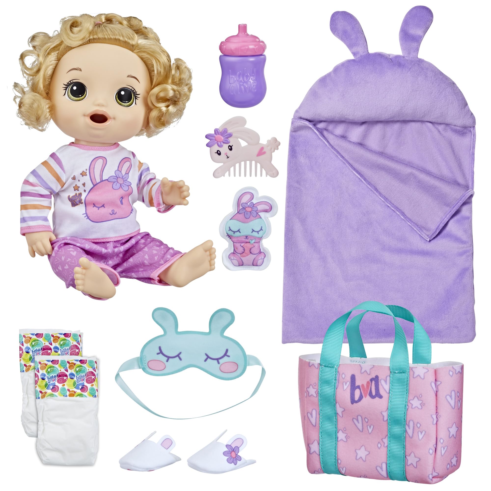 Foto 1 | Muñeca Toy Figure Playset Baby Alive Bunny Sleepover De 30 Cm - Venta Internacional.