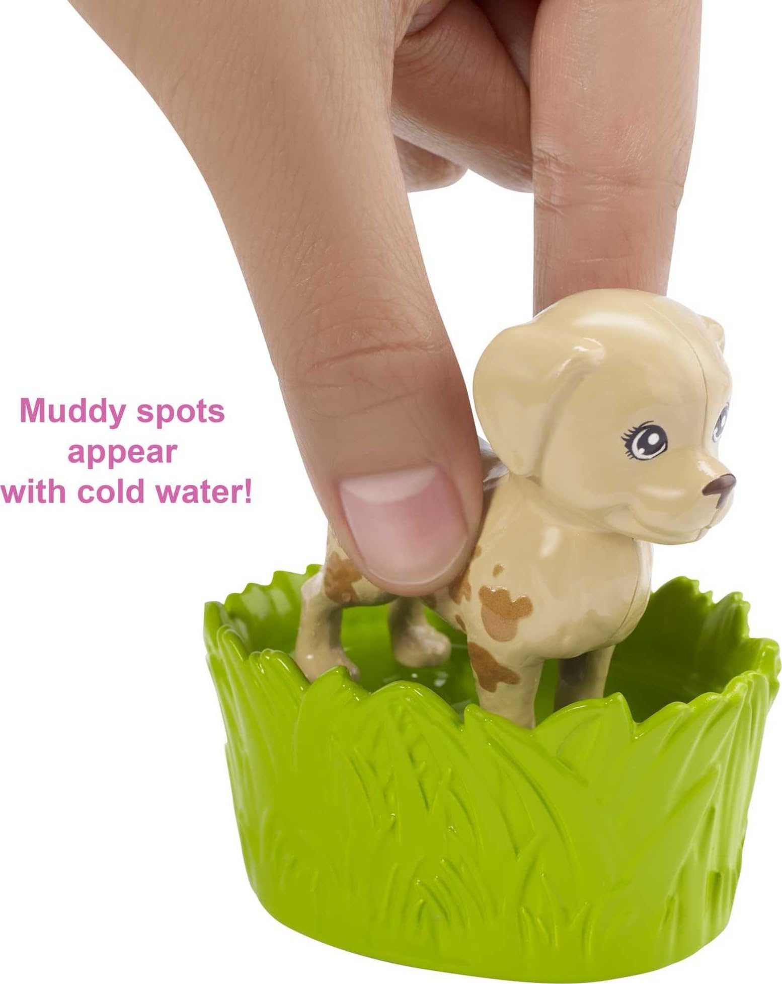 Foto 5 pulgar | Muñeca Playset Barbie Play'n Wash Pets Con 3 Animales Y Acceso. - Venta Internacional.