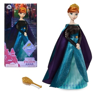 Foto 1 | Muñeca Disney Store Princesa Reina Anna Frozen 2 28 Cm Con Brocha - Venta Internacional.