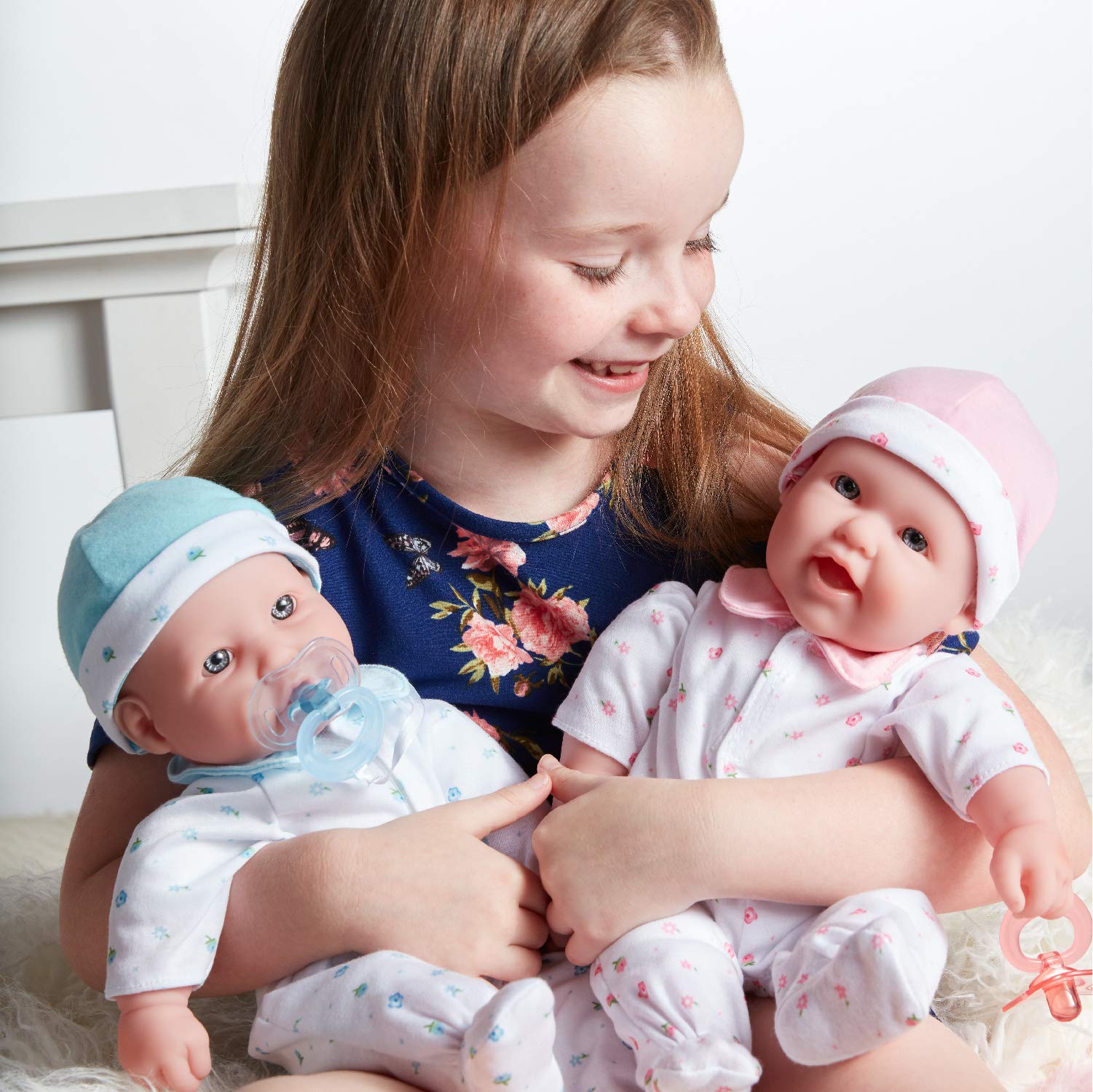 Foto 6 pulgar | Muñeca Jc Toys La Baby, Blanca, 40 Cm, Con Traje Y Chupete - Venta Internacional.