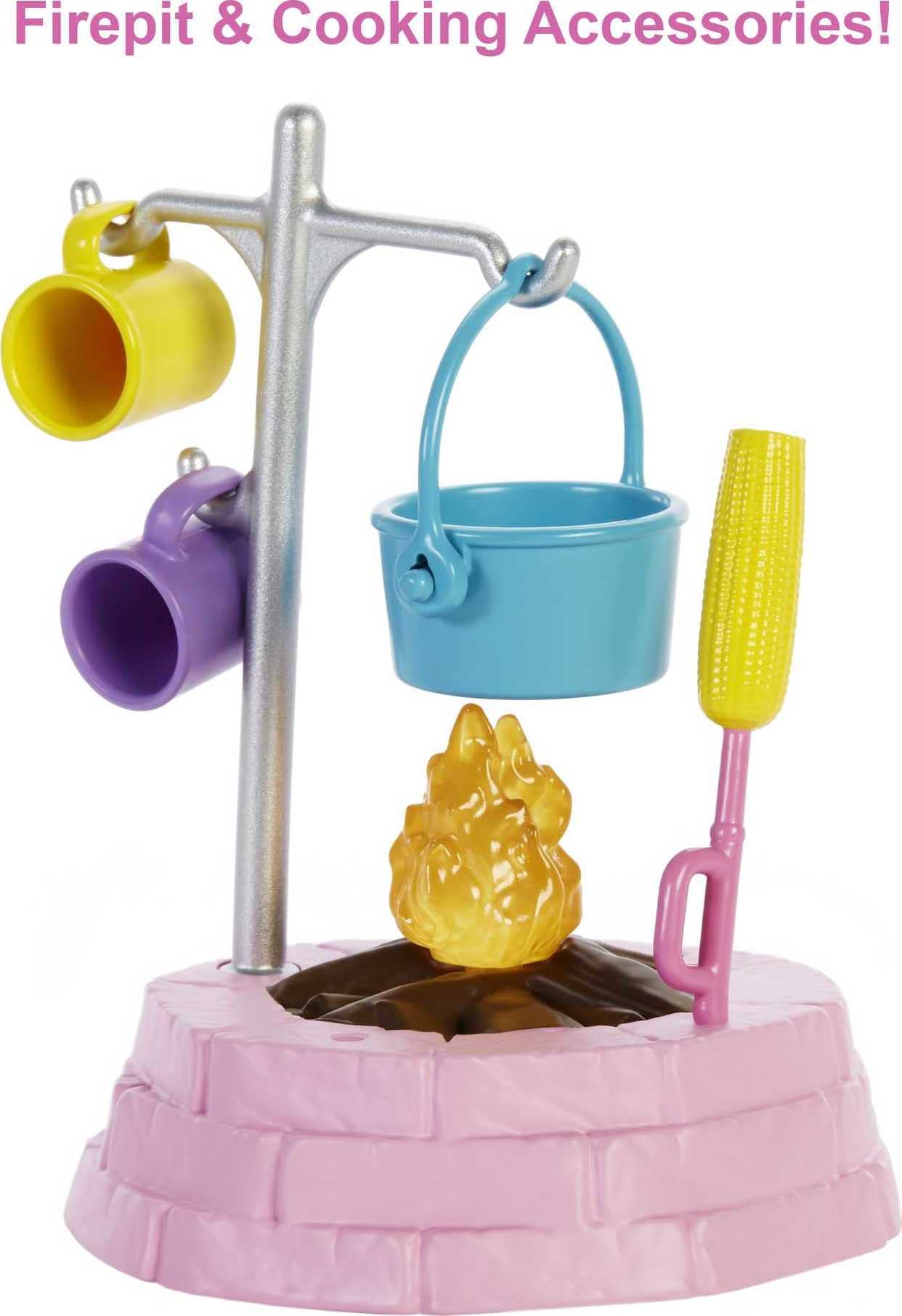 Foto 3 pulgar | Muñeca Playset Barbie It Takes Two Skipper Para Acampar Con Accesorios - Venta Internacional.