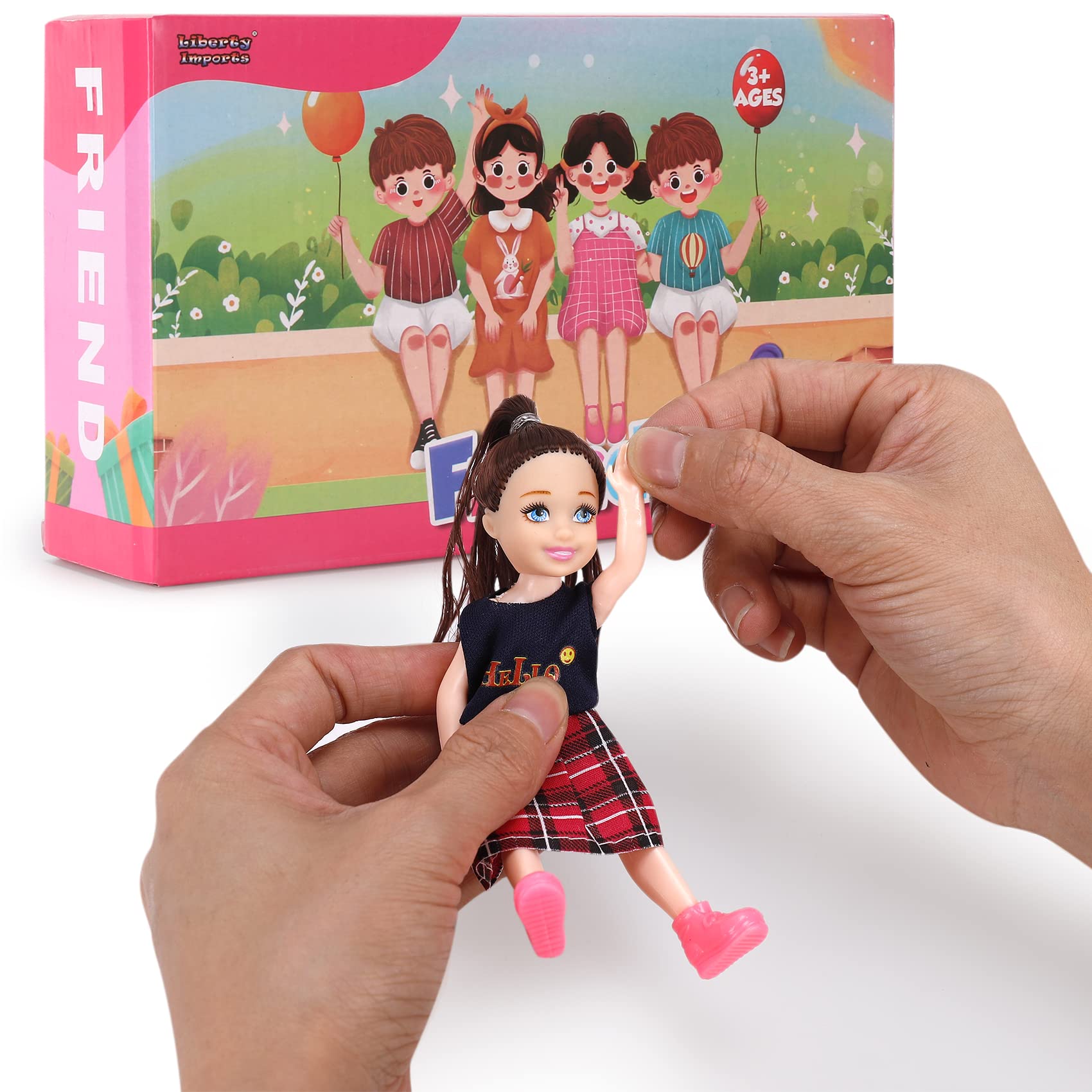 Foto 8 pulgar | Regalos De Fiesta Para Niñas Pequeñas Dolls Liberty Imports, 12 X 14 Cm - Venta Internacional.