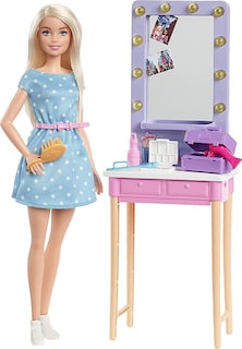 Foto 1 | Muñeca Barbie Big City, Big Dreams Malibu De 29 Cm Con Vestidor - Venta Internacional.