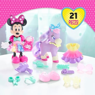 Foto 2 | Set De Juguetes Just Play Disney Junior Minnie Mouse Groom & Glam - Venta Internacional.