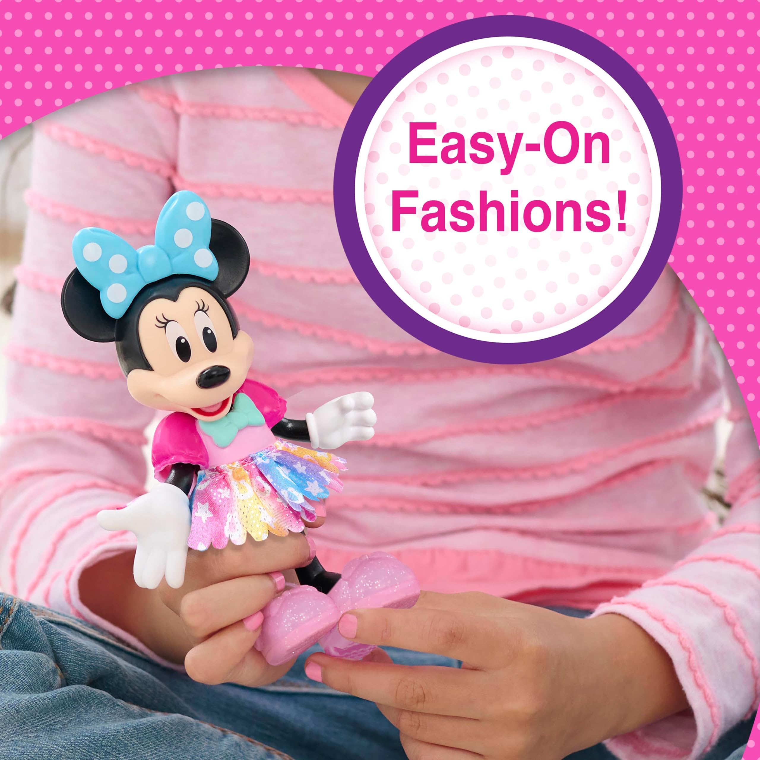 Foto 5 pulgar | Set De Juguetes Just Play Disney Junior Minnie Mouse Groom & Glam - Venta Internacional.