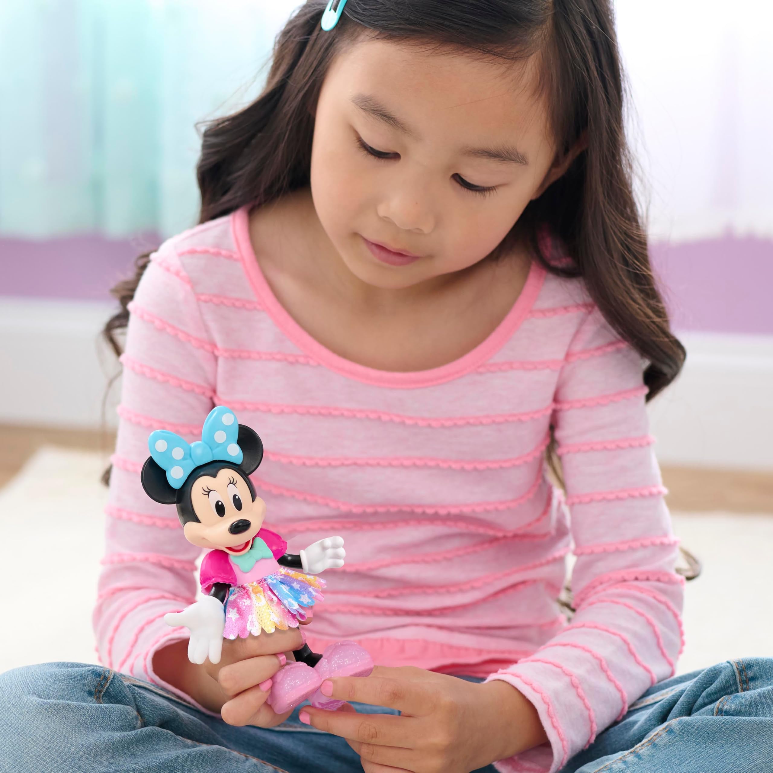 Foto 6 pulgar | Set De Juguetes Just Play Disney Junior Minnie Mouse Groom & Glam - Venta Internacional.