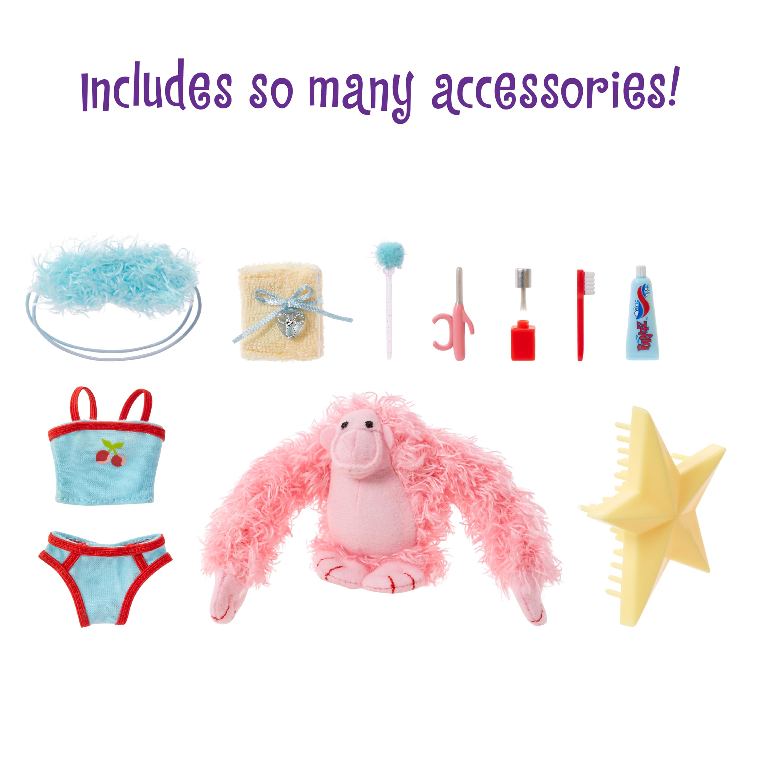 Foto 5 pulgar | Muñeca Bratz Slumber Party Meygan con Accesorios - Venta Internacional