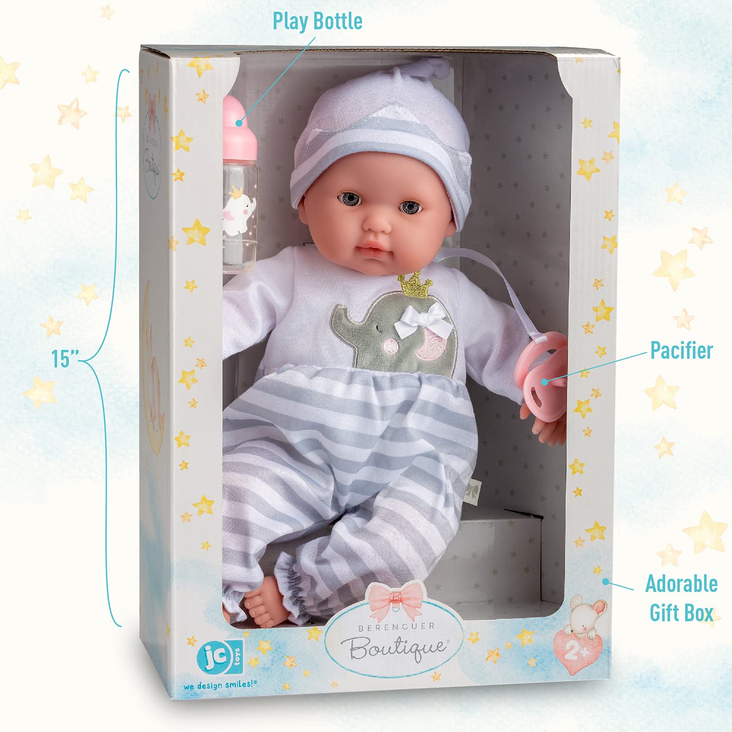 Foto 7 pulgar | Muñeca Jc Toys con Accesorios-Venta Internacional