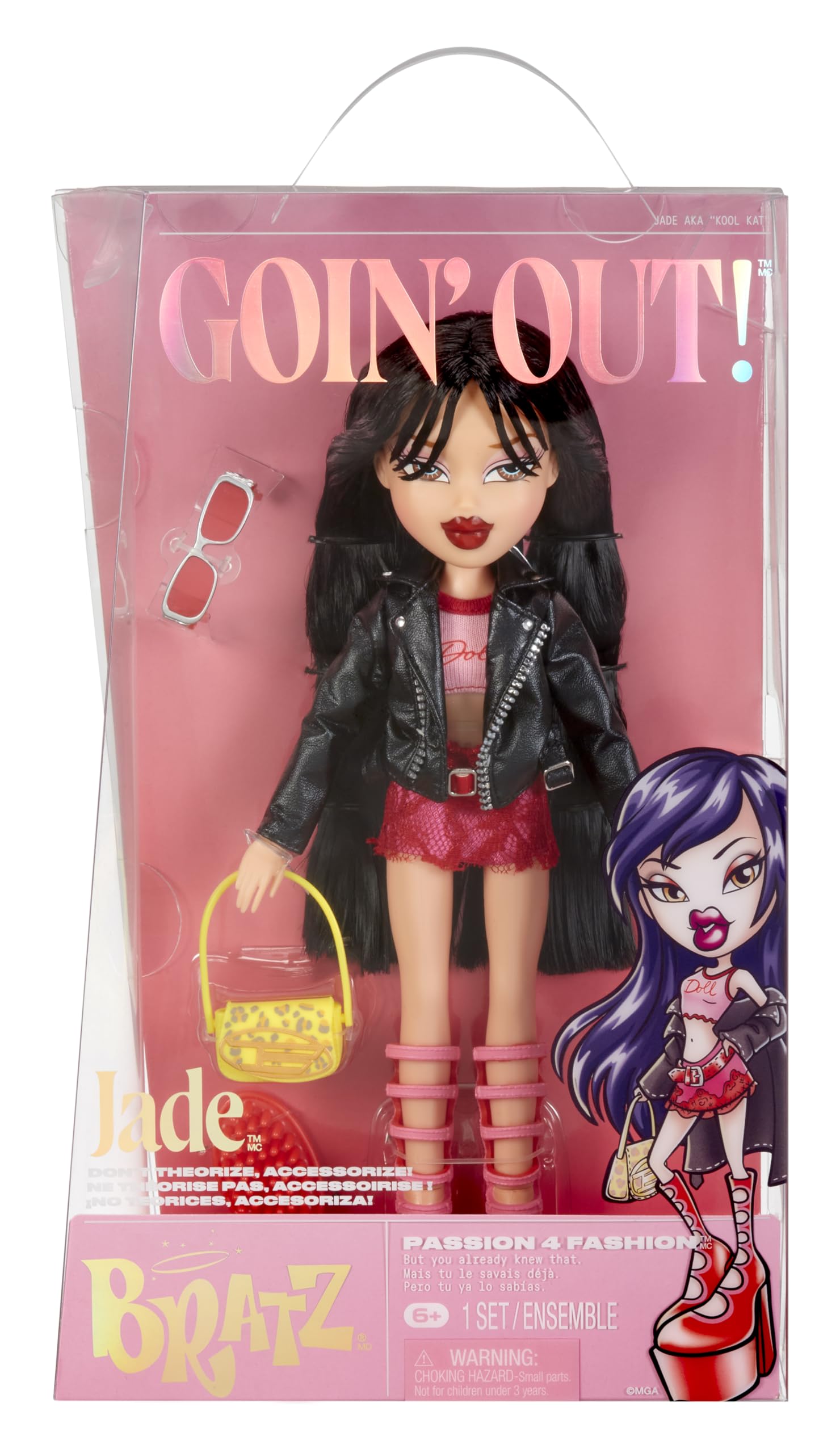 Foto 2 pulgar | Muñeca Bratz Goin' Out Jade con Accesorios - Venta Internacional