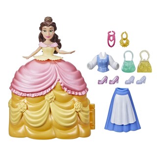 Foto 1 | Muñeca de Disney Princess Secret Styles Belle con Accesorios- Venta Internacional
