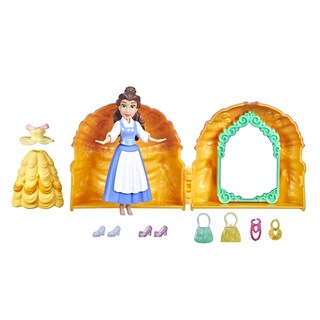 Foto 2 | Muñeca de Disney Princess Secret Styles Belle con Accesorios- Venta Internacional