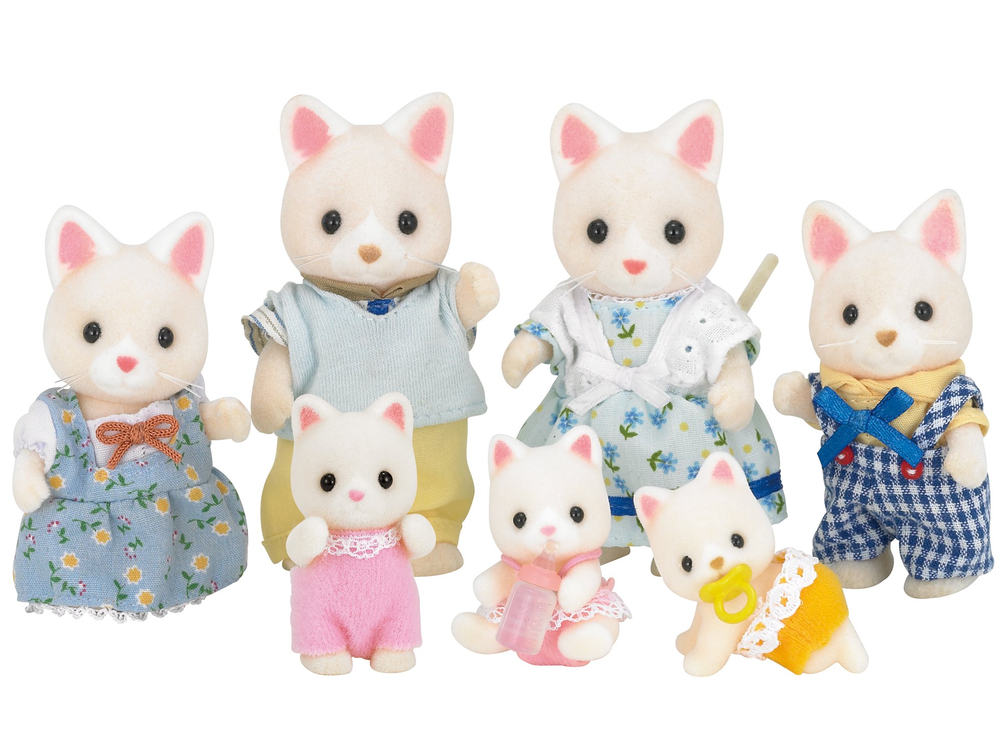 Foto 5 pulgar | Muñeca Epoch Sylvanian Families Silk Cat Baby Ni-89 St Mark - Venta Internacional.