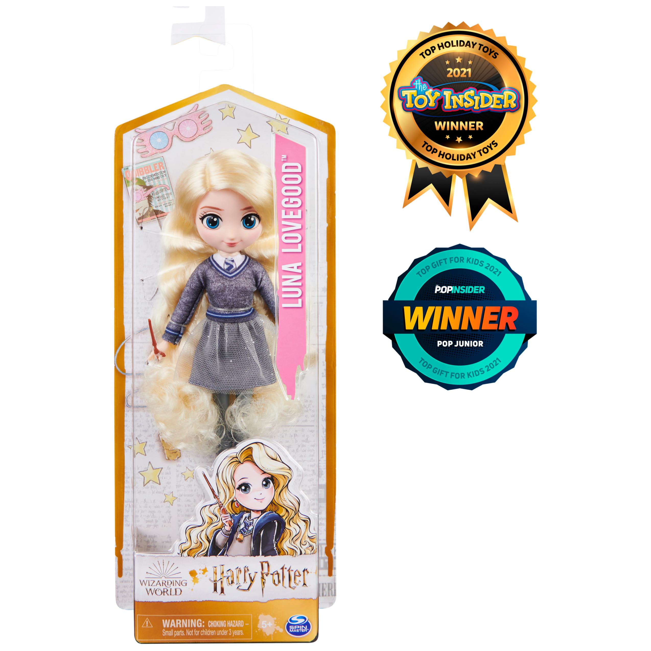 Foto 3 pulgar | Muñeca Wizarding World Harry Potter Luna Lovegood De 20 Cm Con Accesorios - Venta Internacional.