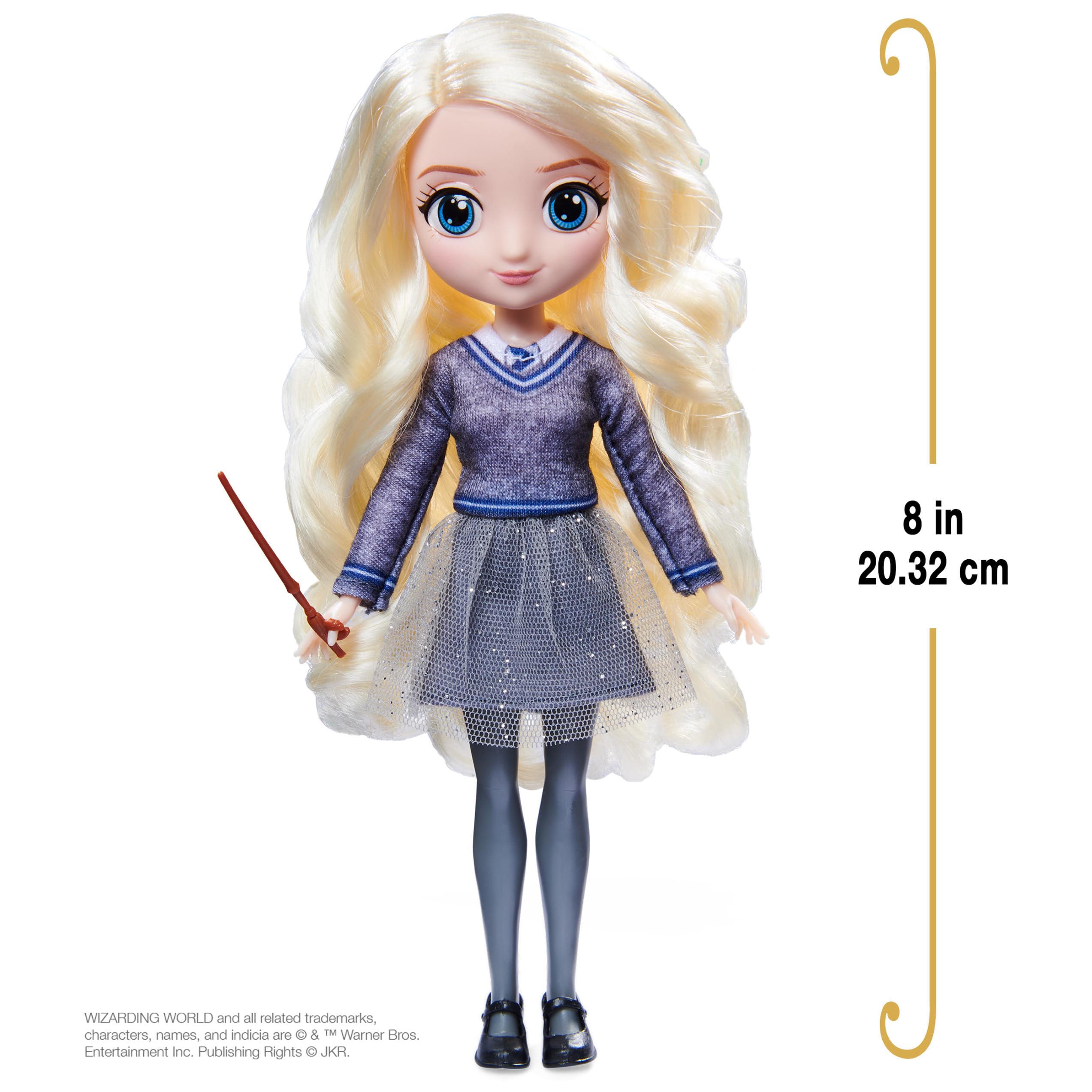 Foto 7 pulgar | Muñeca Wizarding World Harry Potter Luna Lovegood De 20 Cm Con Accesorios - Venta Internacional.