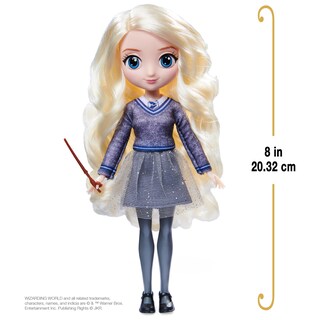 Foto 6 | Muñeca Wizarding World Harry Potter Luna Lovegood De 20 Cm Con Accesorios - Venta Internacional.