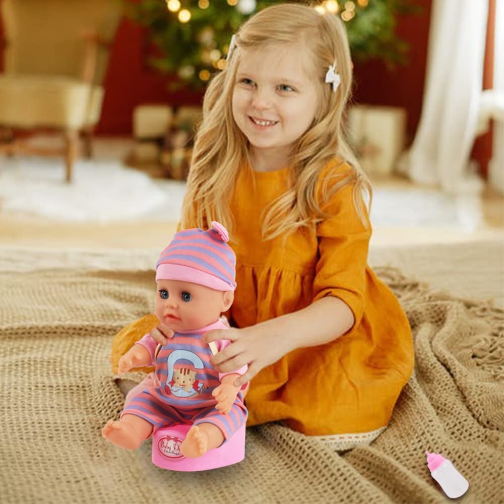 Foto 3 pulgar | Set De Muñecas Deao Con Cama Para Cuna, Trona Y Cochecito, 20 Piezas - Venta Internacional.