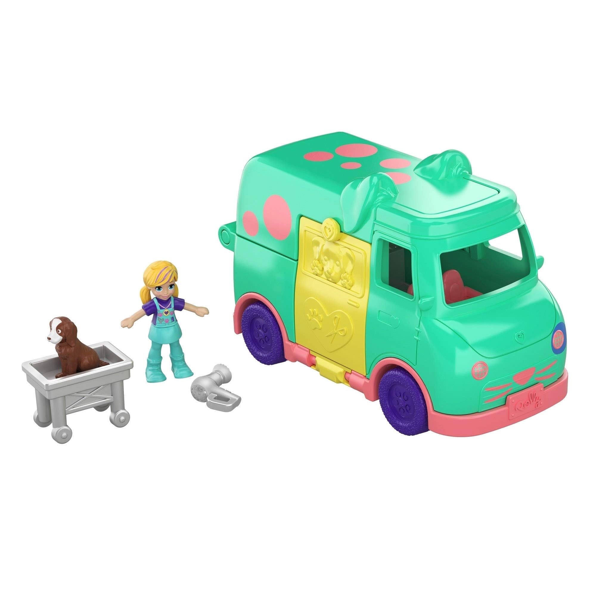 Foto 3 pulgar | Peluquería para Mascotas Polly Pocket con Accesorios - Venta Internacional