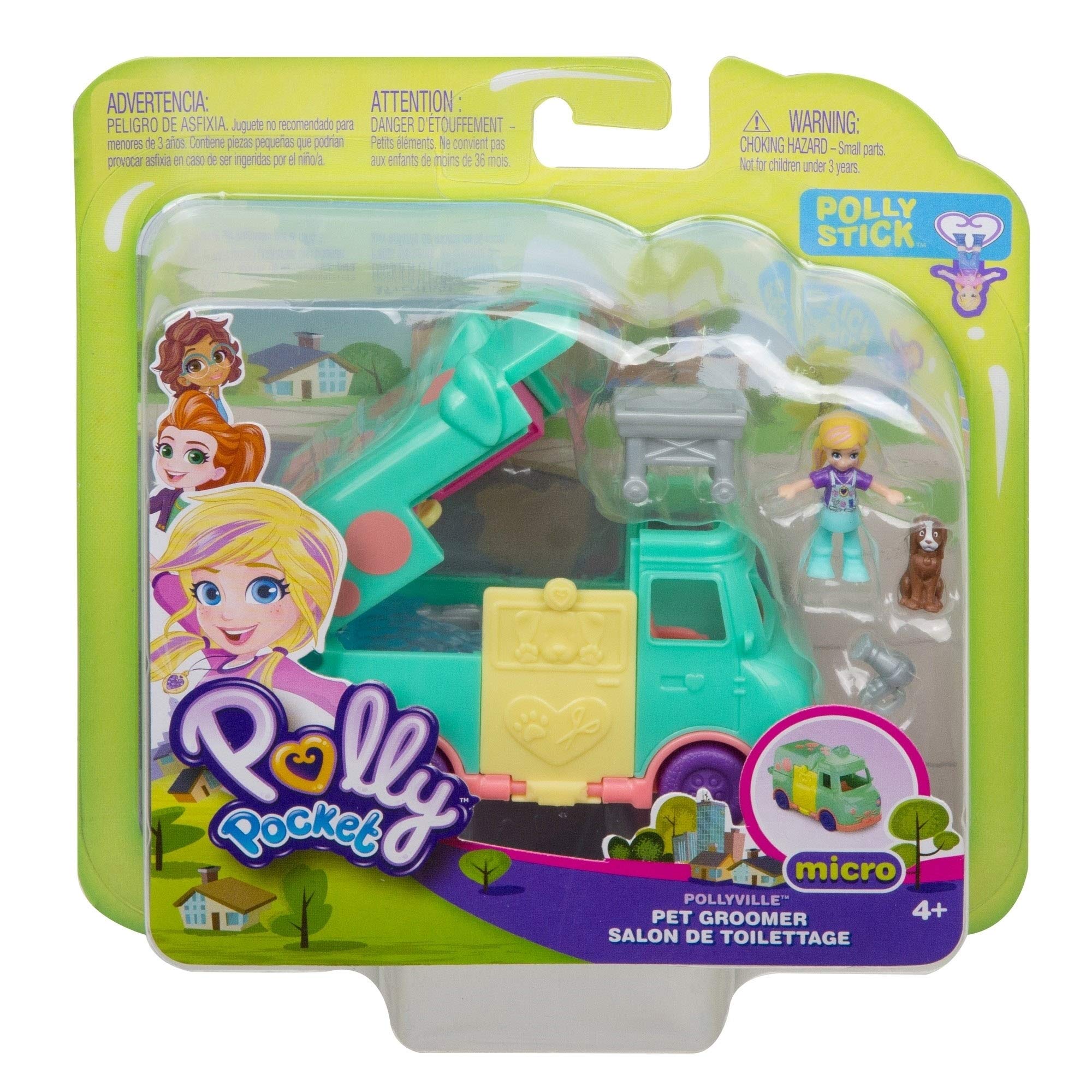 Foto 7 pulgar | Peluquería para Mascotas Polly Pocket con Accesorios - Venta Internacional