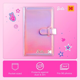 Foto 2 | Álbum De Fotos Kodak X Barbie Para Barbie Instant 2x3'' Photos - Venta Internacional.