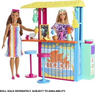 Foto 3 | Playset Barbie Loves The Ocean Beach con Accesorios-Venta Internacional