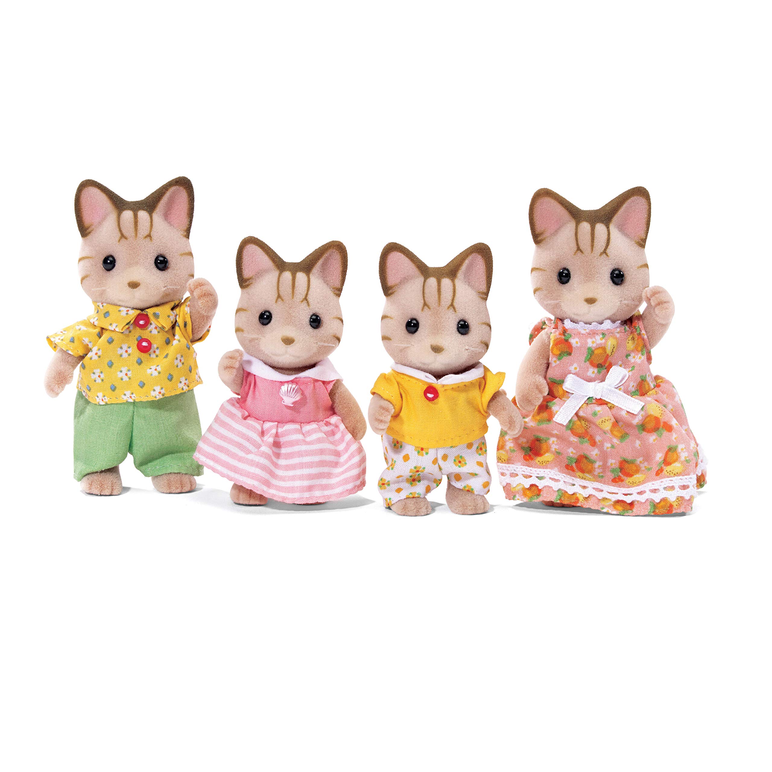 Foto 2 pulgar | Figuras Calico Critters Sandy Cat Family 4 Piezas-Venta Internacional