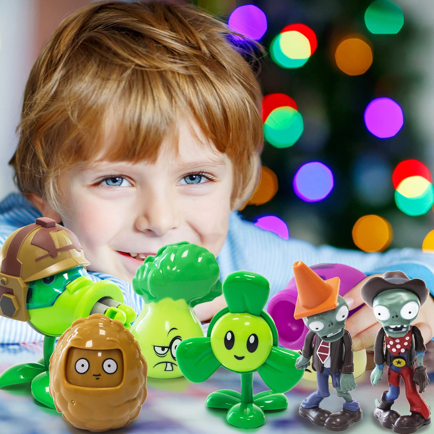 Foto 7 | Set de 7 Figuras de Plants Vs Zombies Toy Maikerry para Niños - Venta Internacional