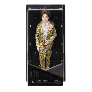 Foto 2 | Muñeca De Moda Mattel Bts Suga Idol Con Traje Personalizado - Venta Internacional.