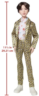 Foto 3 | Muñeca De Moda Mattel Bts Suga Idol Con Traje Personalizado - Venta Internacional.