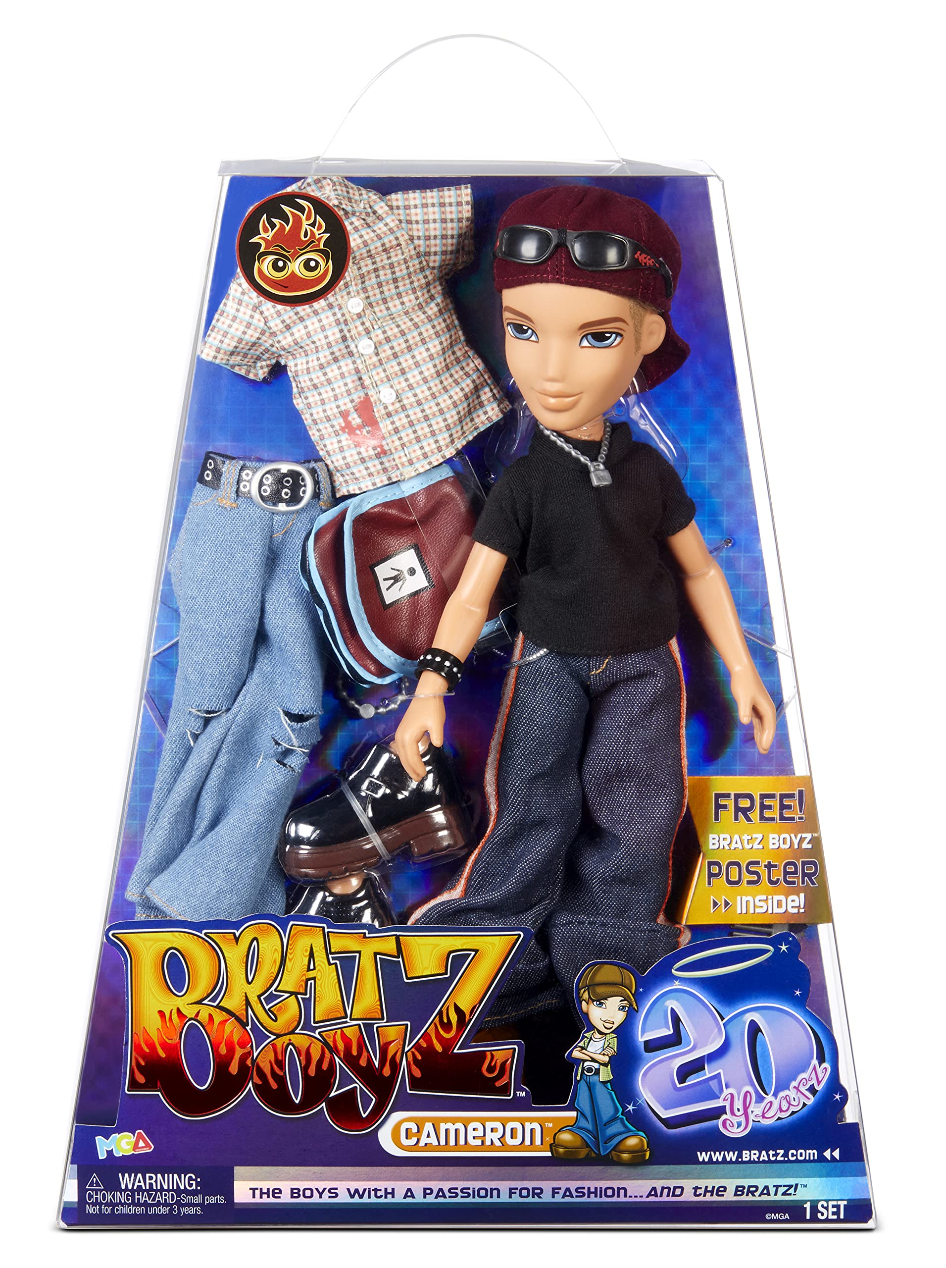 Foto 2 pulgar | Muñeca Coleccionable Bratz, Aniversario Especial Del 20 Aniversario De Cameron - Venta Internacional.
