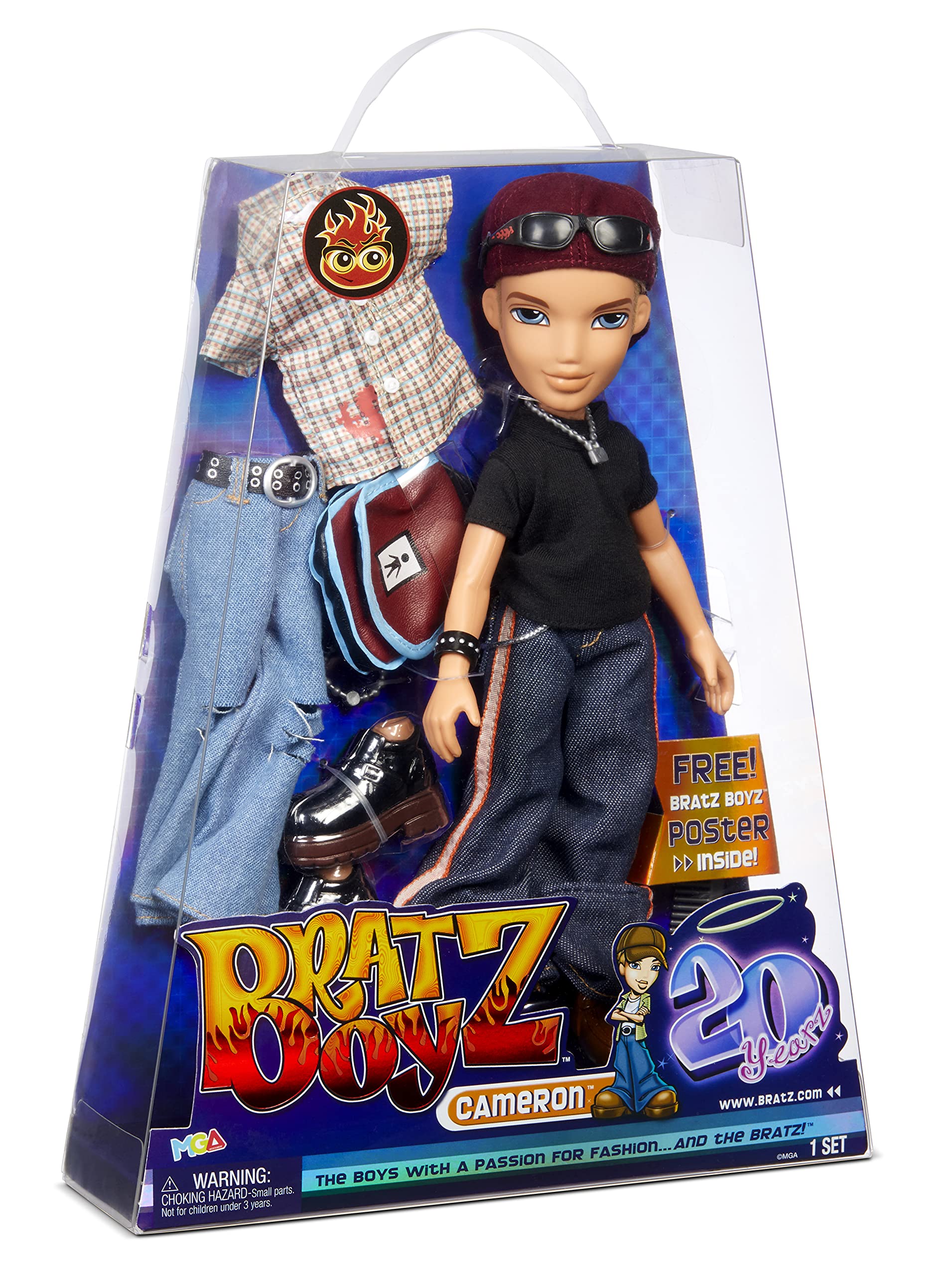 Foto 6 | Muñeca Coleccionable Bratz, Aniversario Especial Del 20 Aniversario De Cameron - Venta Internacional.