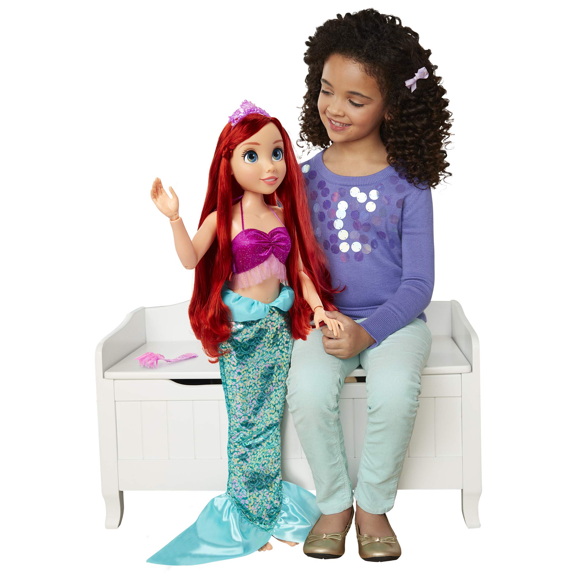 Muñeca Disney Princess Ariel My Size 81 Cm Con Cepillo - Venta Internacional.