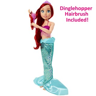 Foto 5 | Muñeca Disney Princess Ariel My Size 81 Cm Con Cepillo - Venta Internacional.