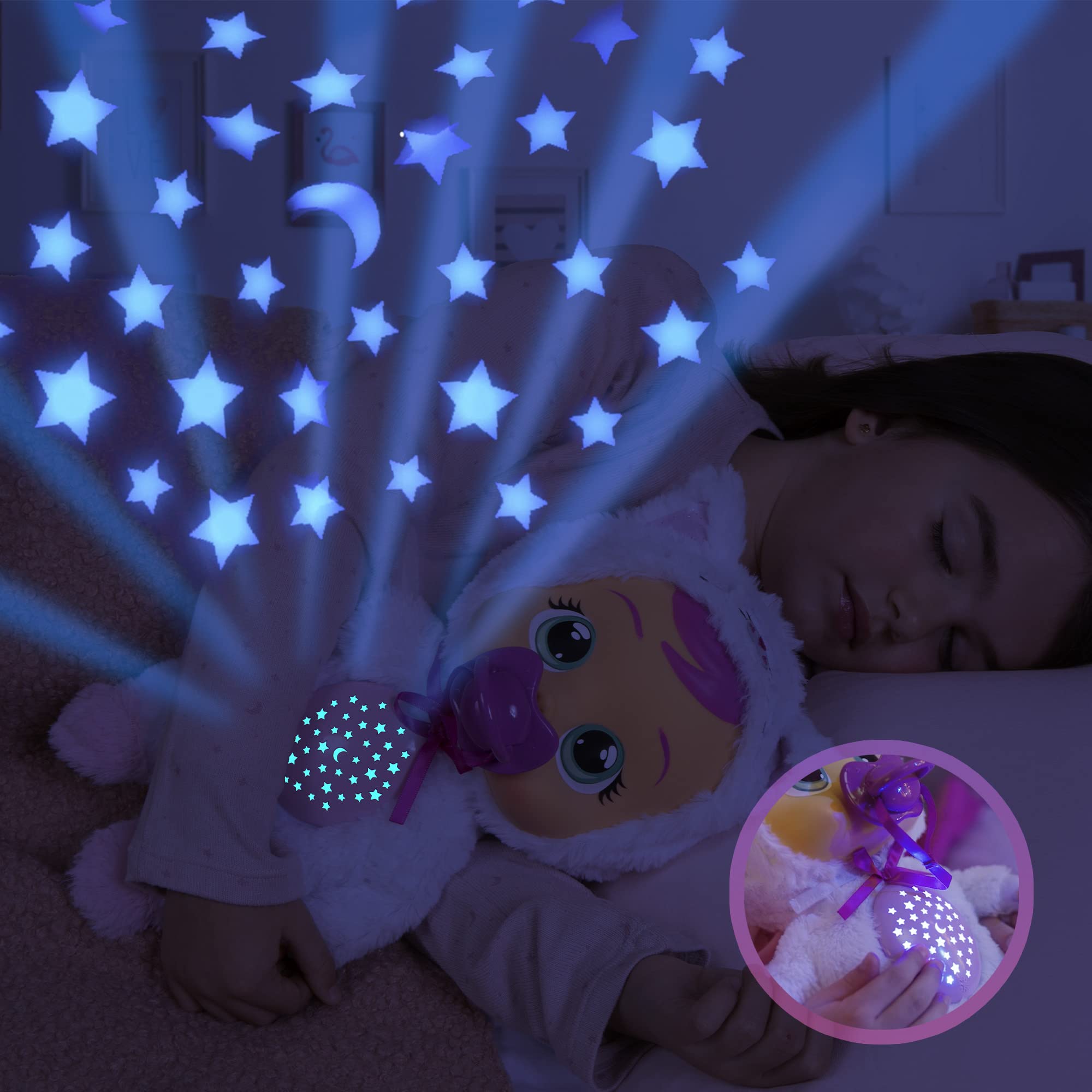 Foto 6 pulgar | Muñeca Para Dormir Cry Babies Goodnight Starry Sky Daisy - Venta Internacional.