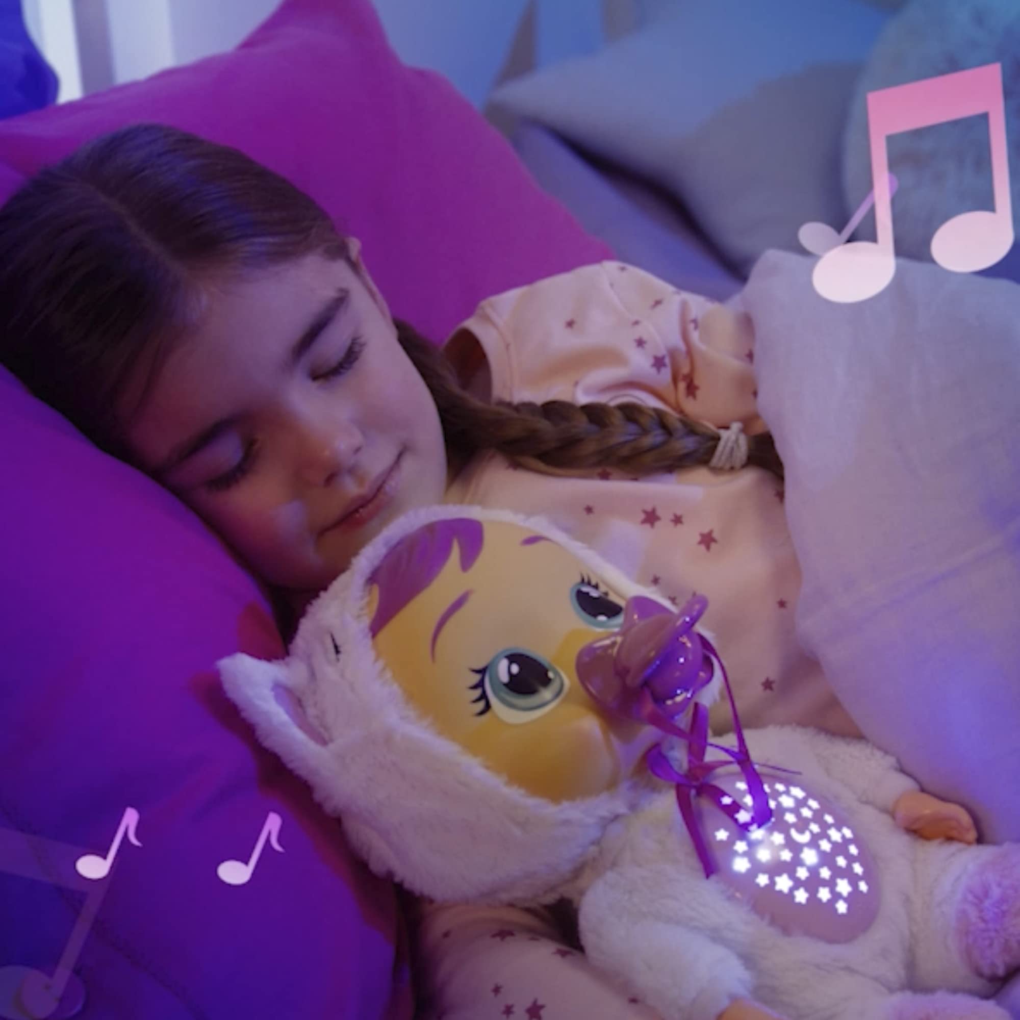 Foto 8 pulgar | Muñeca Para Dormir Cry Babies Goodnight Starry Sky Daisy - Venta Internacional.