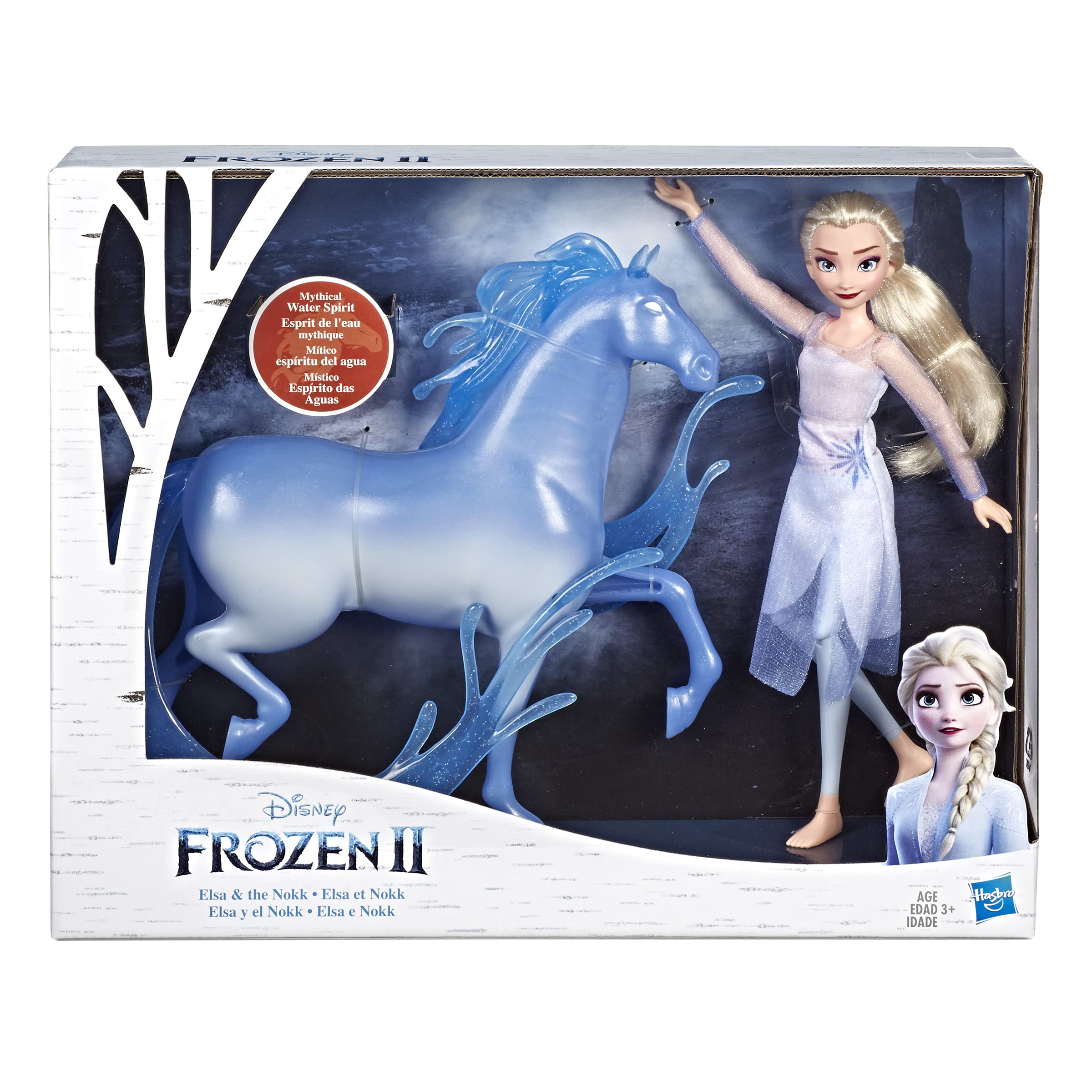 Foto 2 | Figura De Muñeca Elsa Y Nokk De Toy Frozen Disney 2 Para Niños Mayores De 3 Años - Venta Internacional.