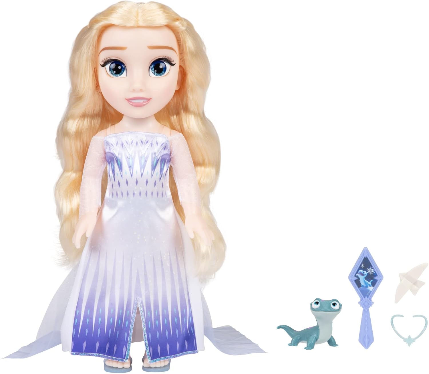 Foto 4 pulgar | Muñeca Cantante Frozen, Mi Amiga Elsa 35 Cm