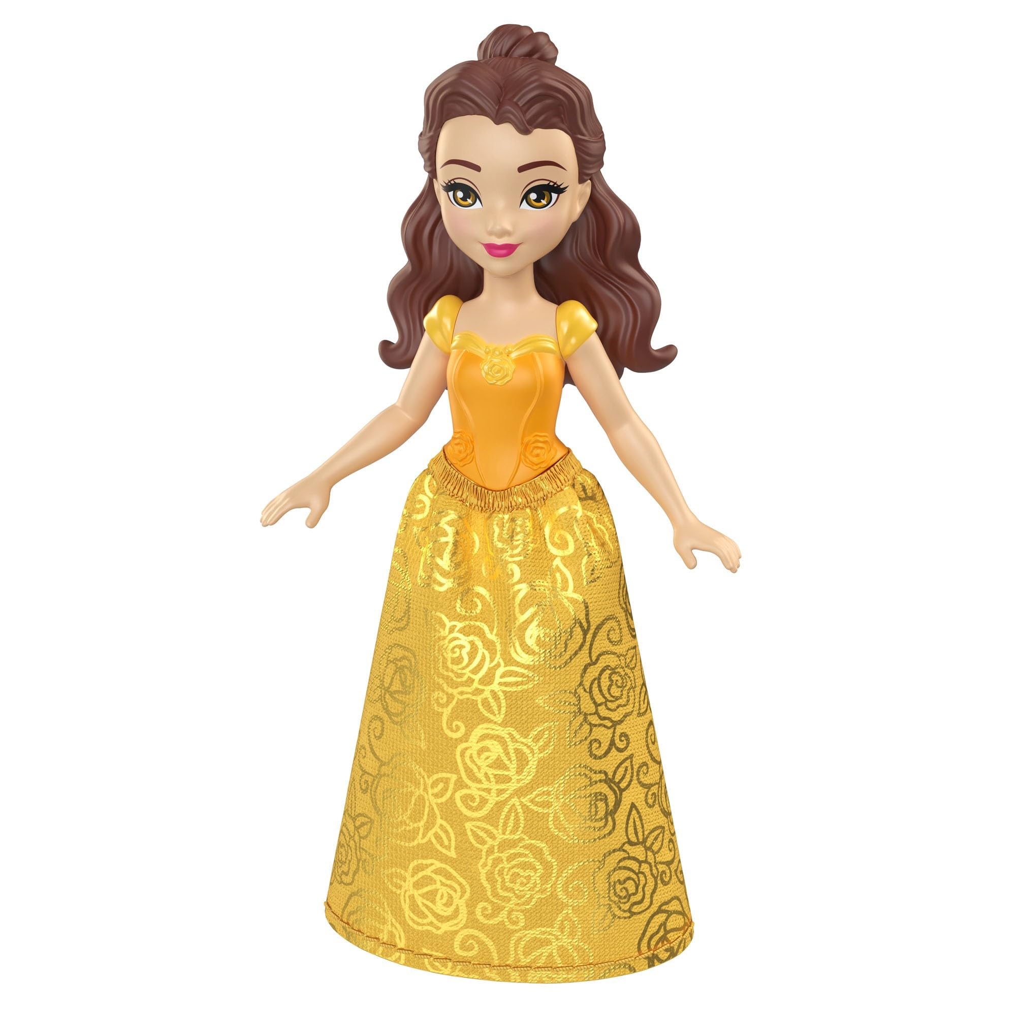 Foto 2 pulgar | Muñeca Mattel Disney Princesses Belle De 9 Cm Articulada Para Más De 3 Años - Venta Internacional.