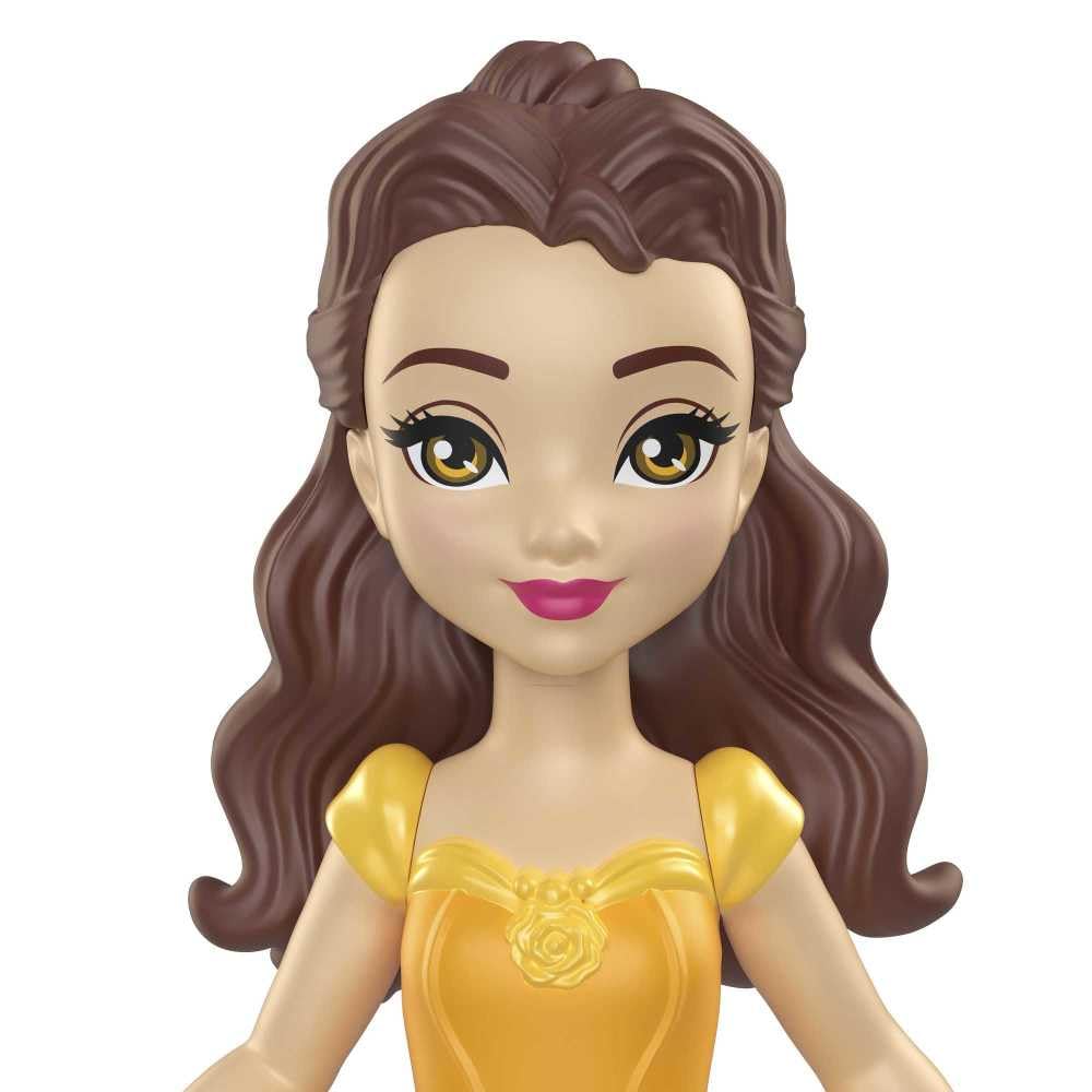 Foto 5 pulgar | Muñeca Mattel Disney Princesses Belle De 9 Cm Articulada Para Más De 3 Años - Venta Internacional.