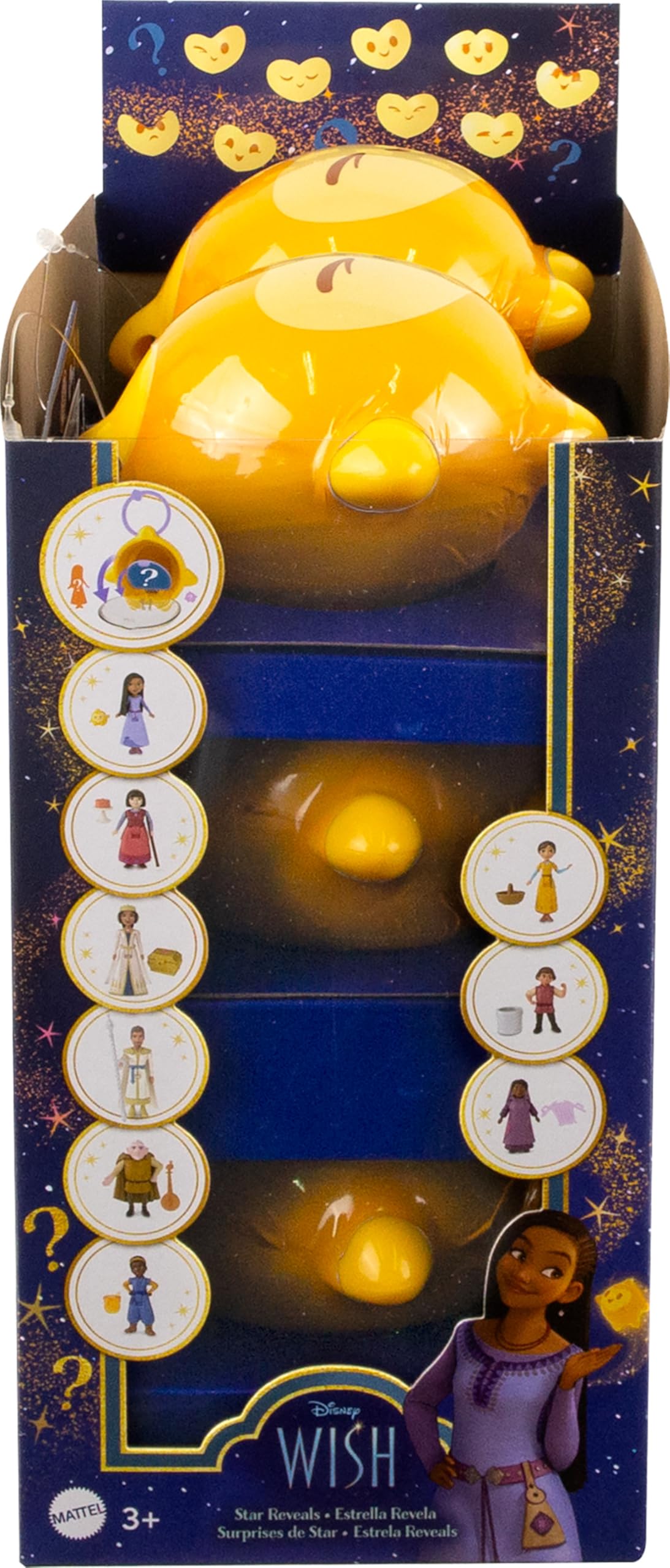 Foto 7 pulgar | La Minimuñeca Sorpresa De Mattel Disney Wish Star Revela - Venta Internacional.