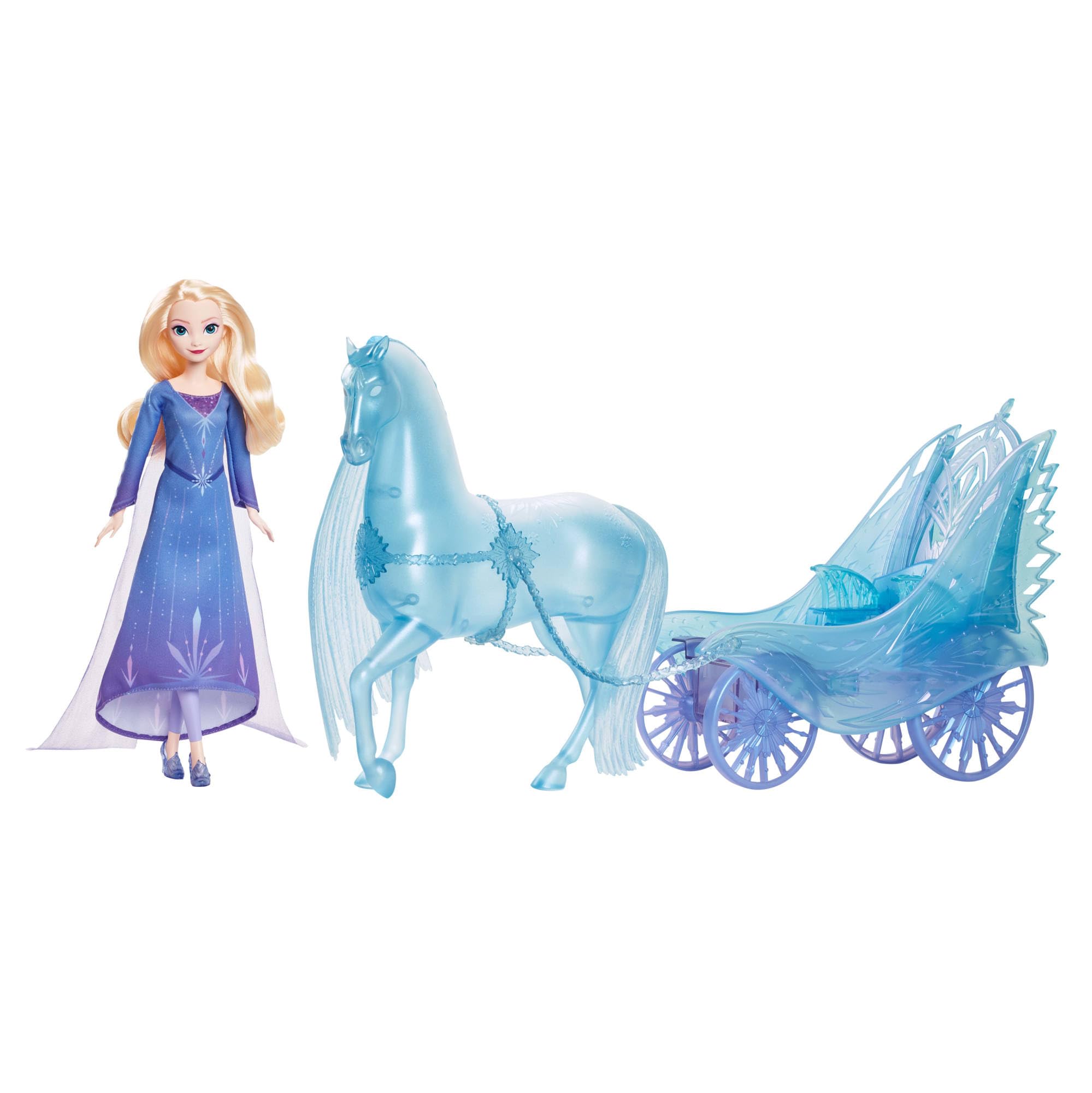 Foto 2 pulgar | Muñeca De Moda Mattel Disney Frozen Elsa Con Nokk Y Carriage - Venta Internacional.