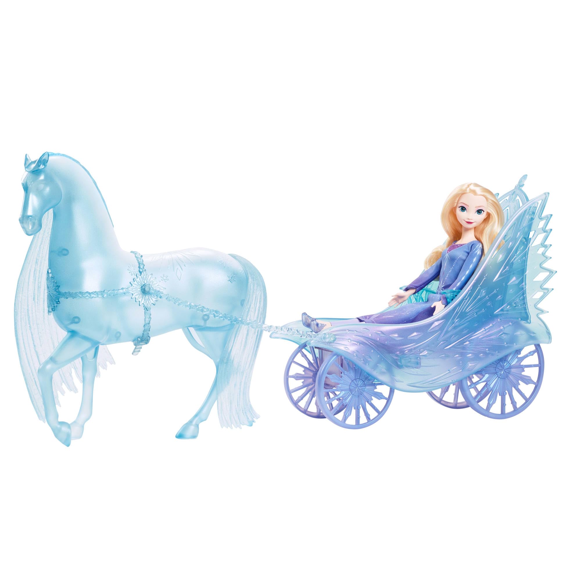 Foto 5 pulgar | Muñeca De Moda Mattel Disney Frozen Elsa Con Nokk Y Carriage - Venta Internacional.