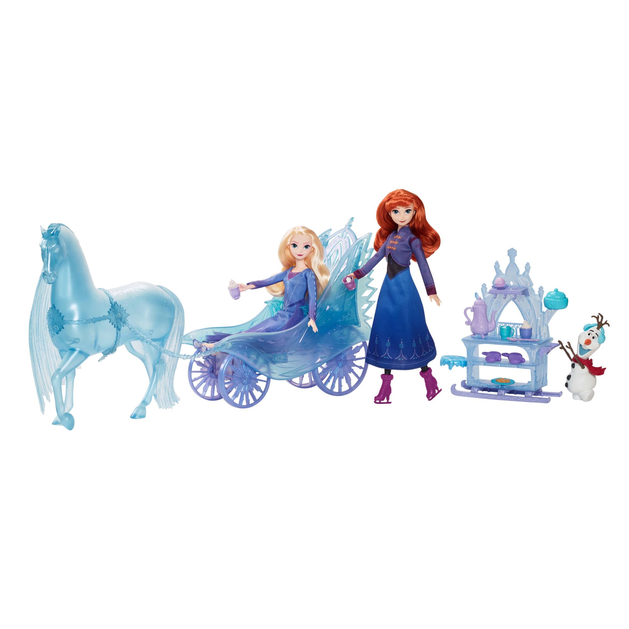 Foto 6 pulgar | Muñeca De Moda Mattel Disney Frozen Elsa Con Nokk Y Carriage - Venta Internacional.